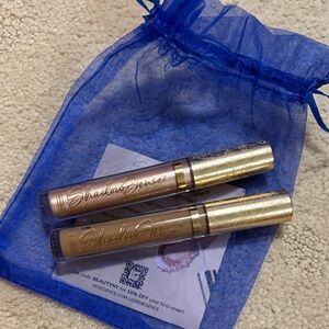 ShadowSense Light Pink Shimmer and Light Brown Matte Cream to Powder Eye Shadow